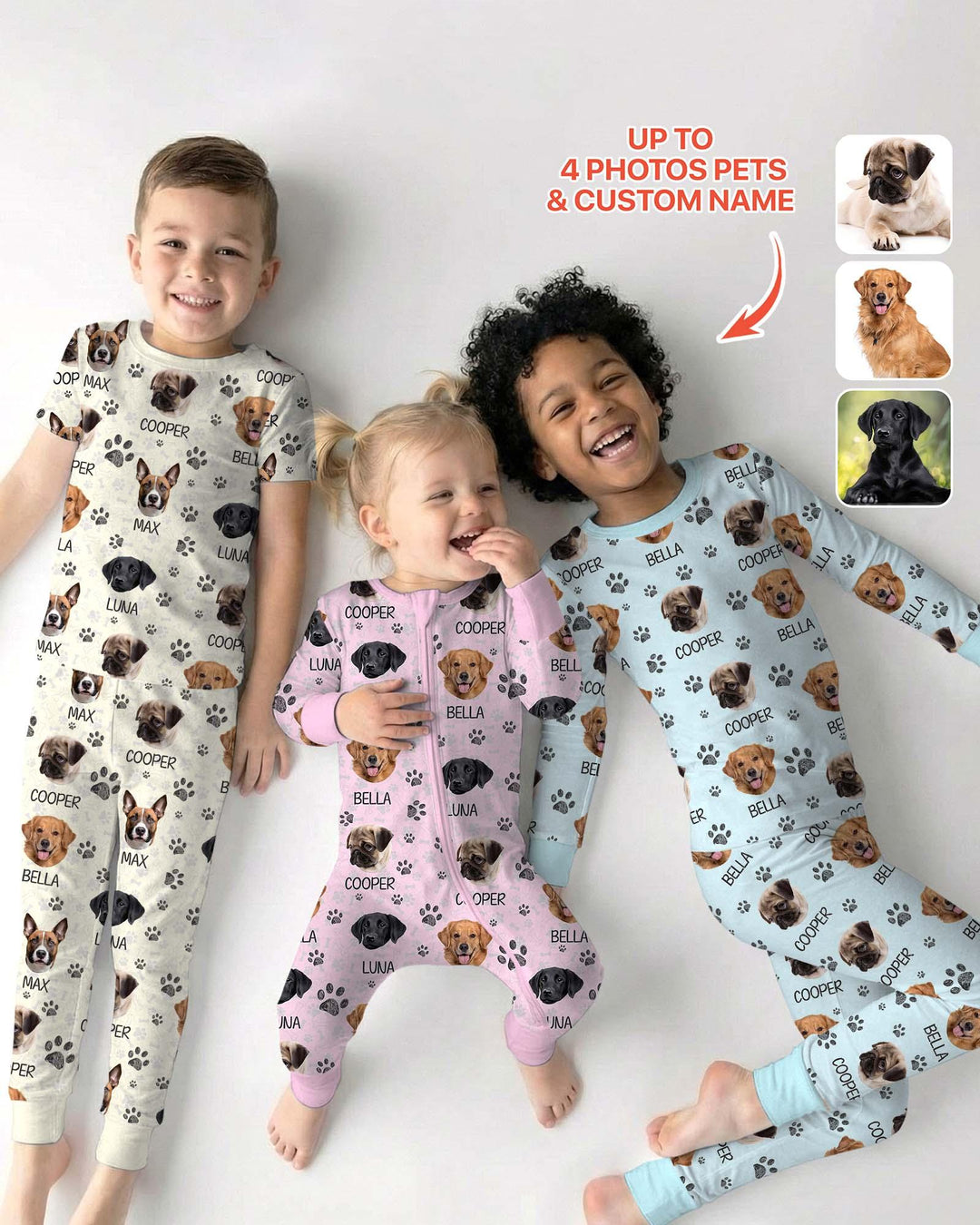 Gerippte Babykleidung mit individuellem Foto - Weich &amp; Skizzenhaft