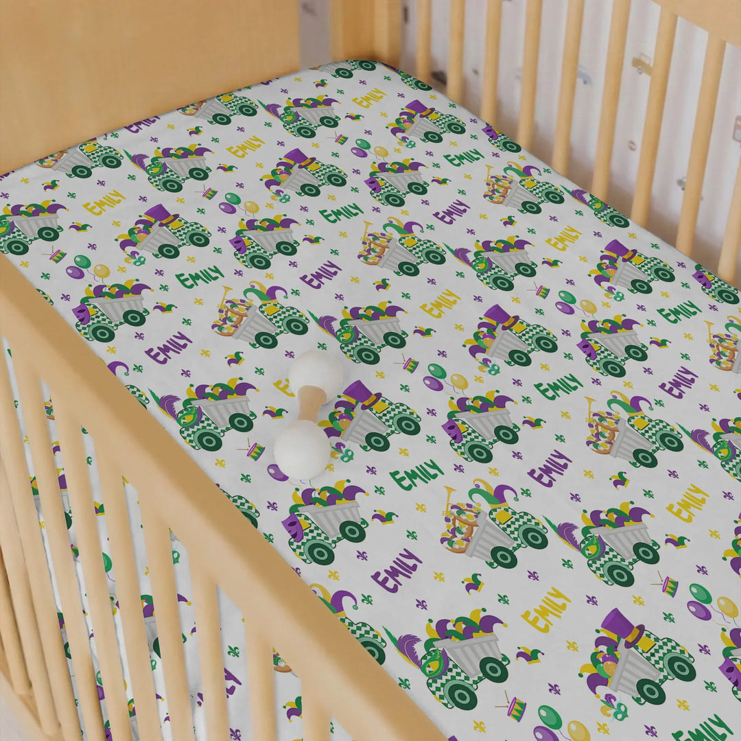 Vorlage für individuelle Spannbettlaken für Kinderbetten