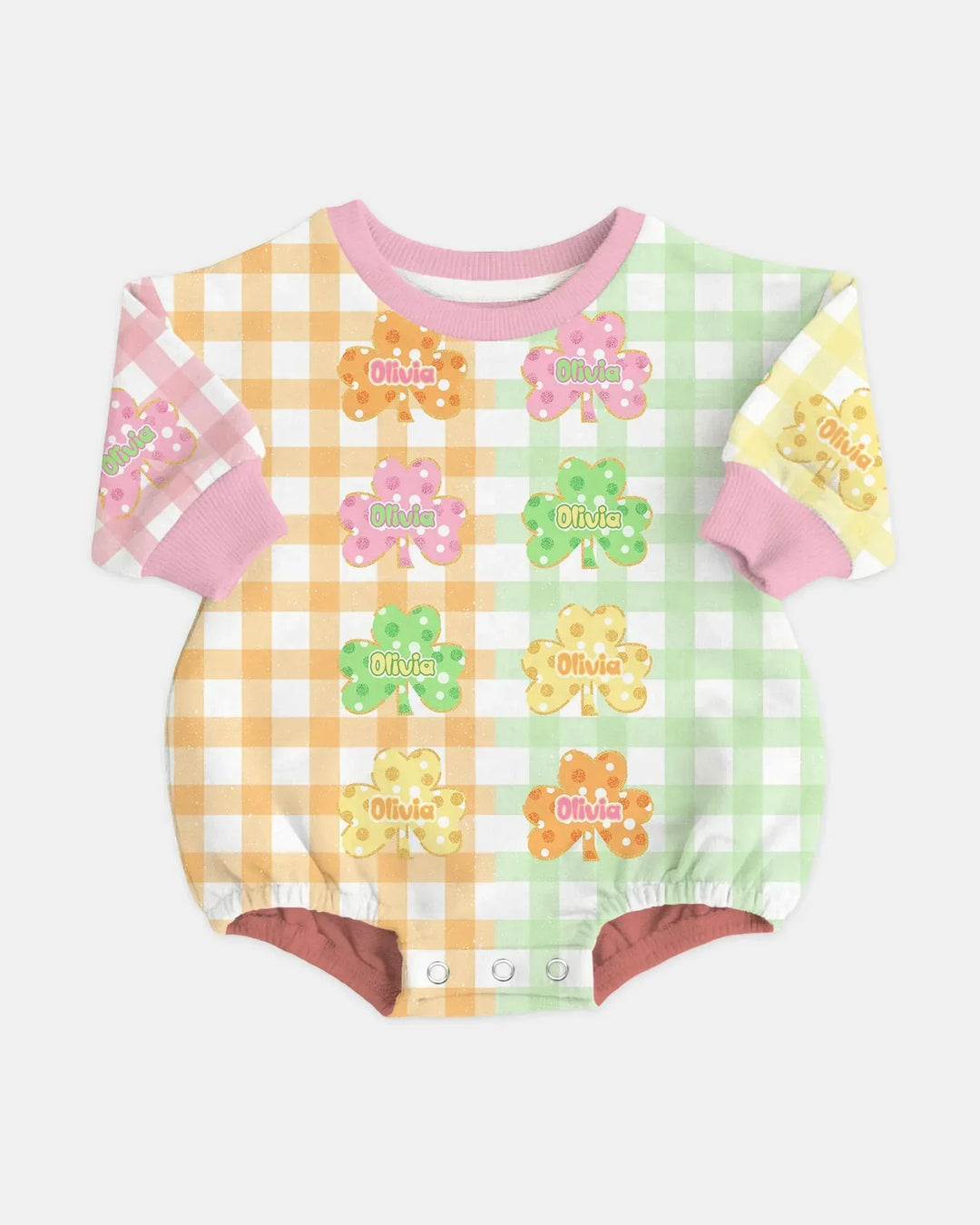 Gerippte Babykleidung mit individuellem Foto - Weich &amp; Skizzenhaft