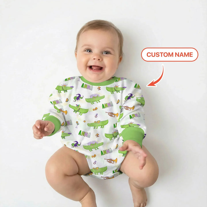 Gerippte Babykleidung mit individuellem Foto - Weich &amp; Skizzenhaft
