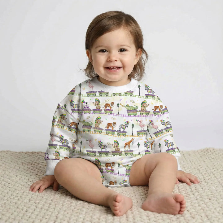 Gerippte Babykleidung mit individuellem Foto - Weich &amp; Skizzenhaft