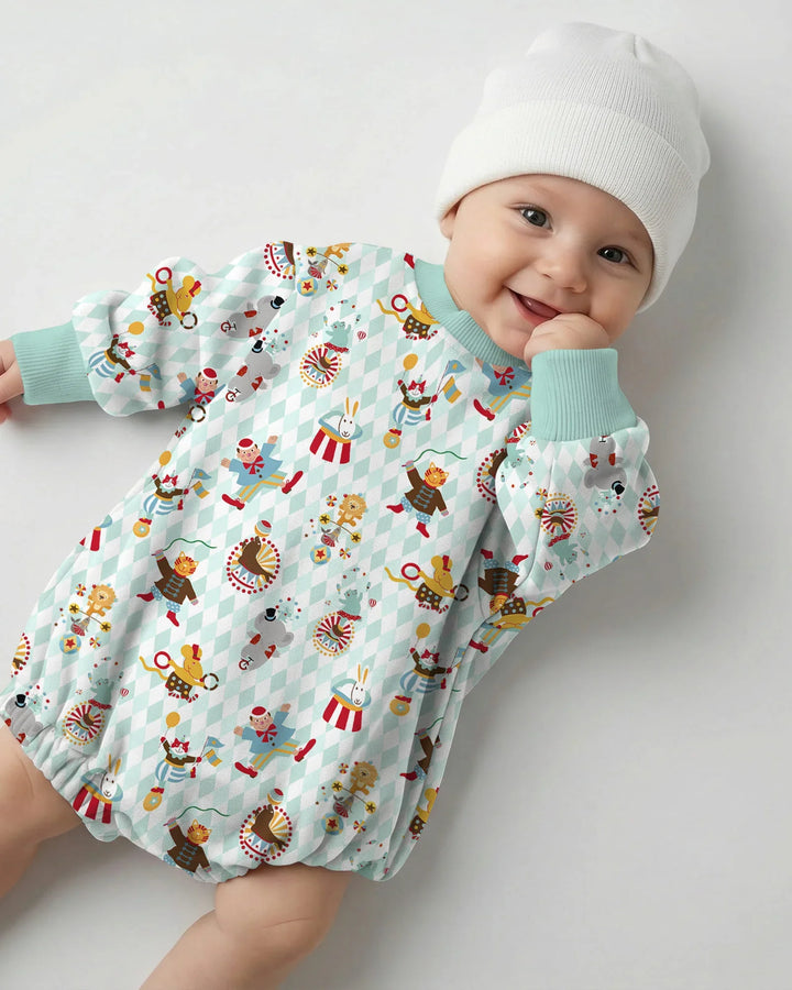 Gerippte Babykleidung mit individuellem Foto - Weich &amp; Skizzenhaft