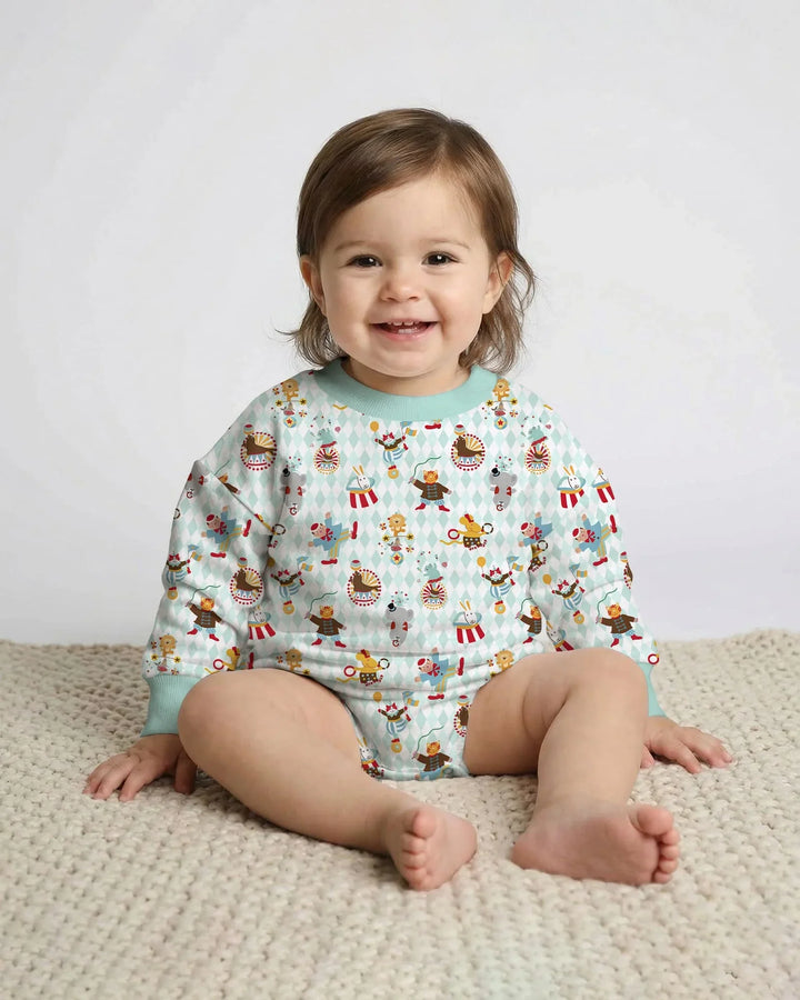 Gerippte Babykleidung mit individuellem Foto - Weich &amp; Skizzenhaft
