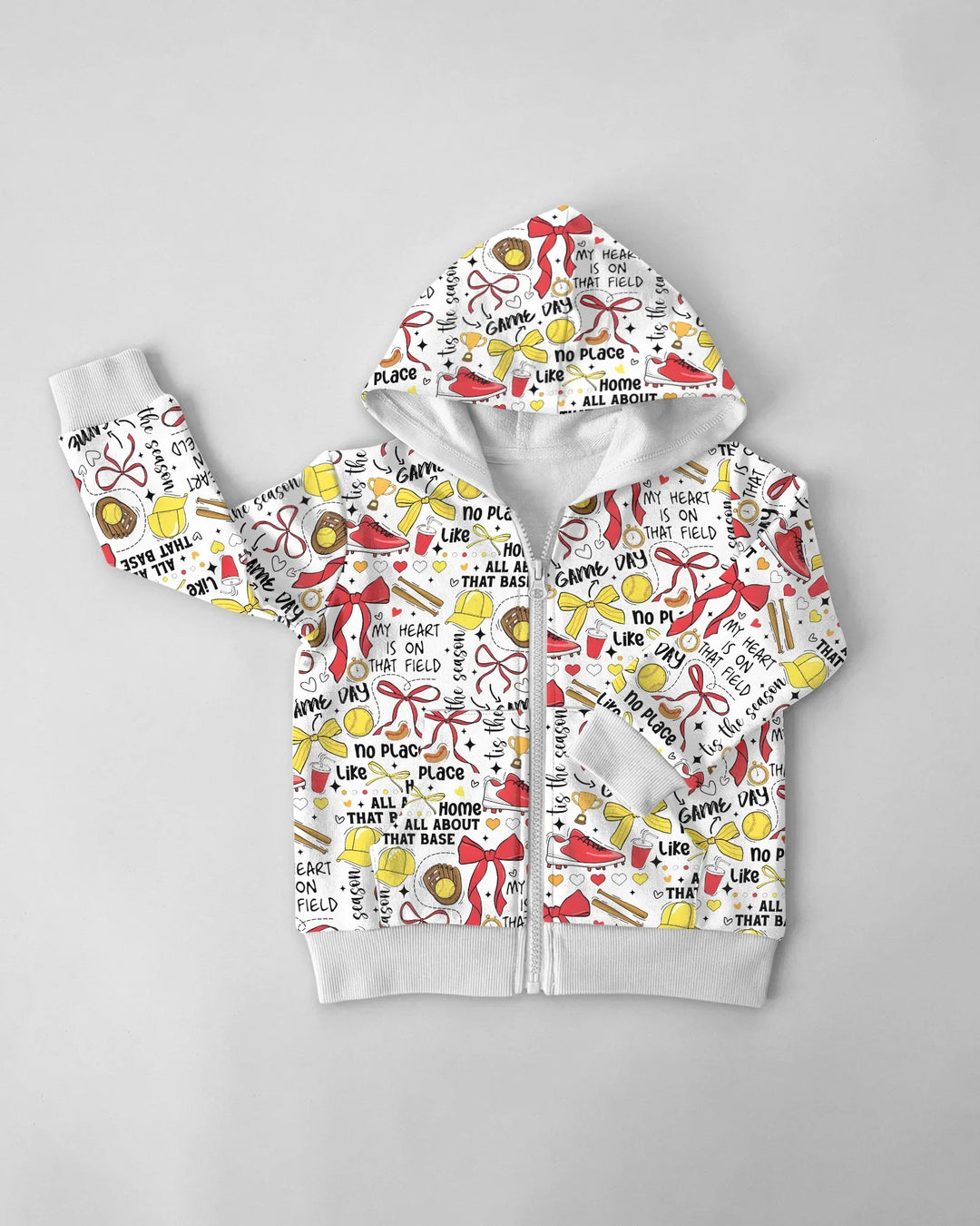All About That Base Bambus-Kapuzenpullover mit Reißverschluss