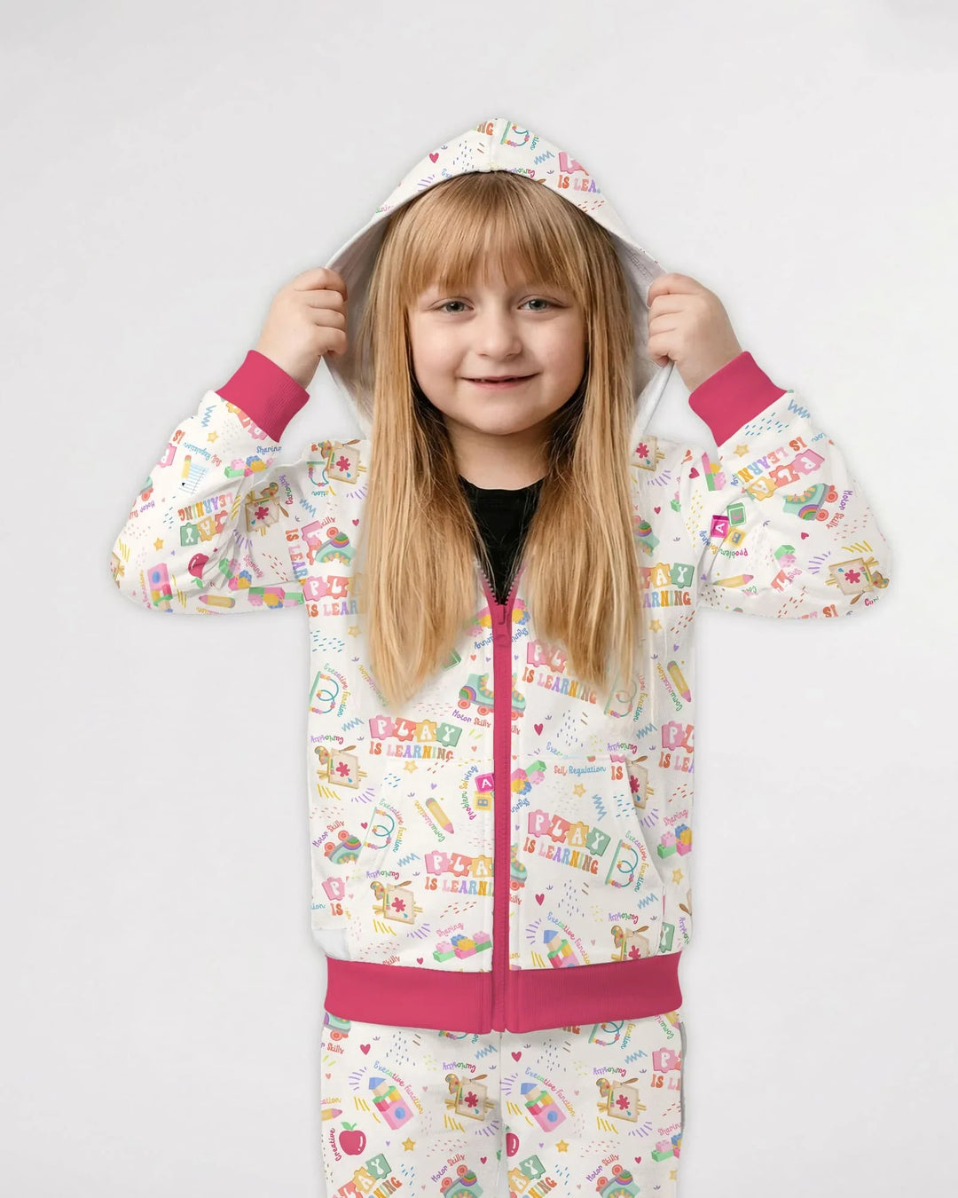 Play and Learn Bamboo Zip Hoodie