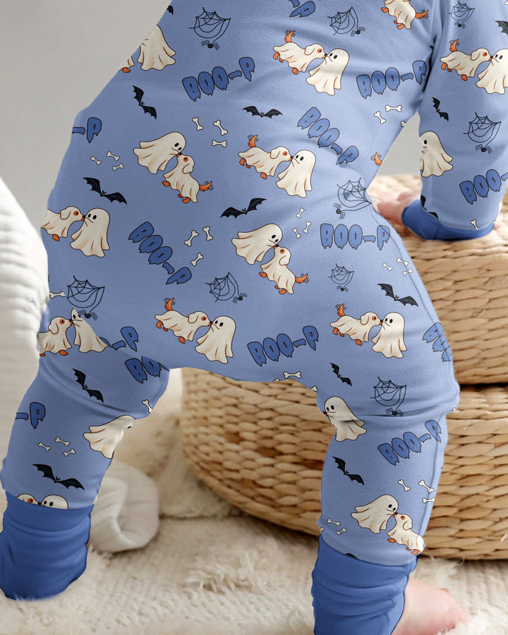 Boo-P Ghost Dog Bamboo Convertible Zippy
