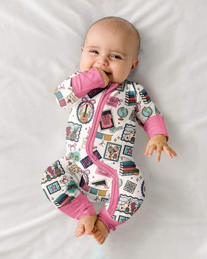 Happy Hispanic Heritage Month Bamboo Convertible Zippy