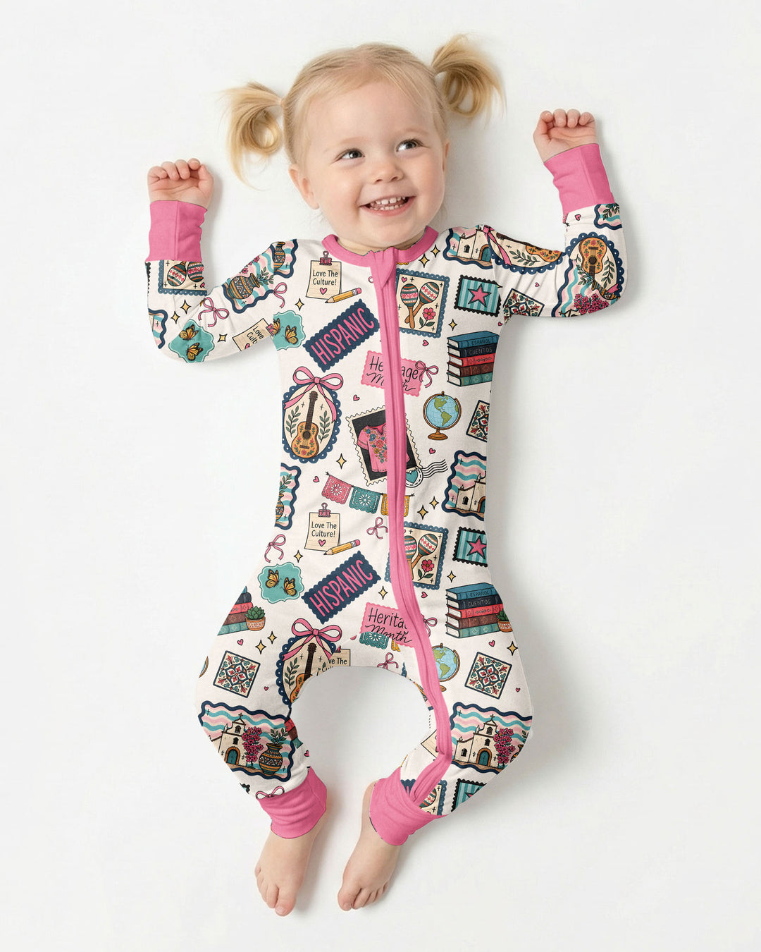 Happy Hispanic Heritage Month Bamboo Convertible Zippy