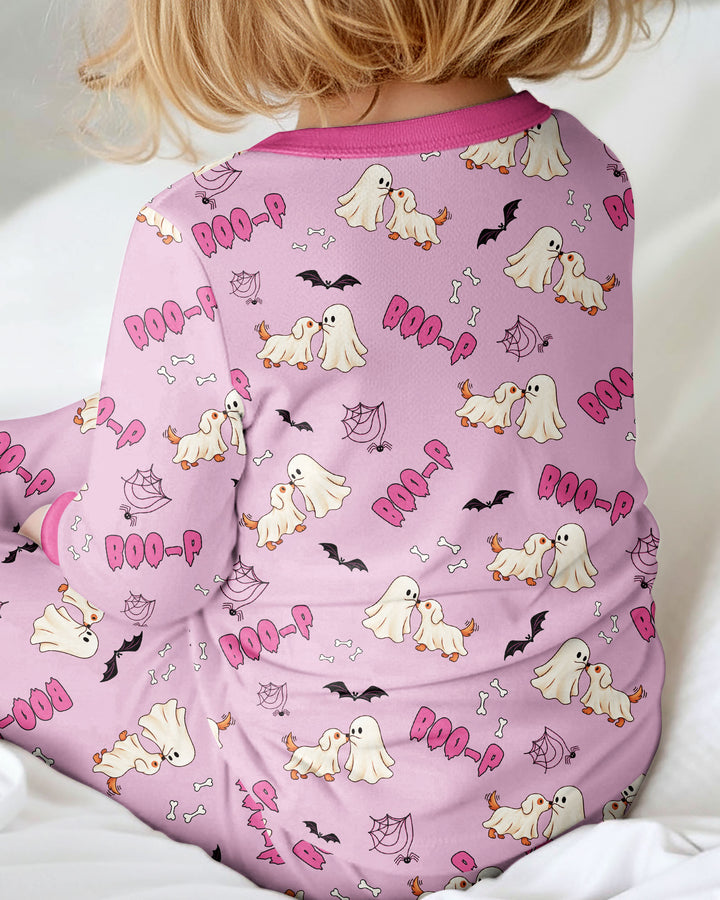 Boo-P Ghost Dog Bamboo Convertible Zippy