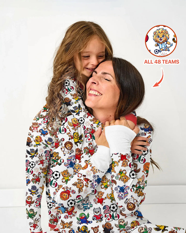 Vorlage Bambus Damen Pyjama Set