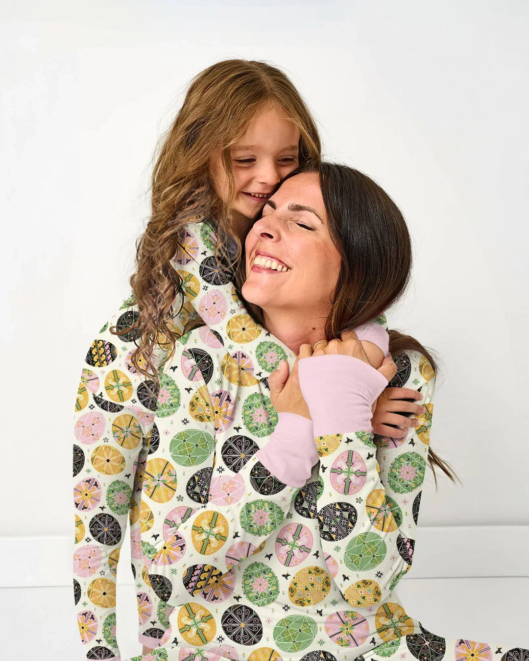 Template Zweiteiliges Pyjama-Set mit kurzen Ärmeln und Shorts