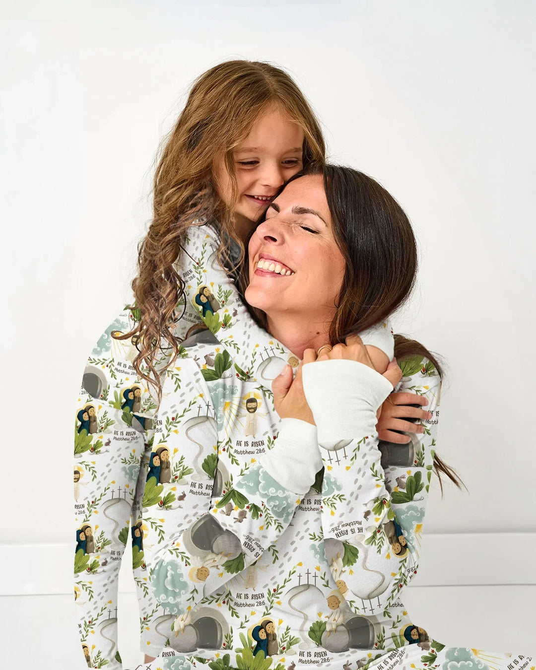 Er ist auferstanden Bambus Damen Pyjama Set
