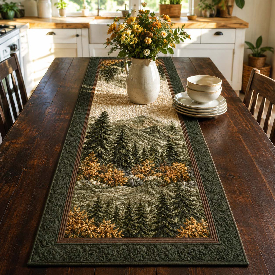 Mystic Forest Wonder Quilt Table Runner