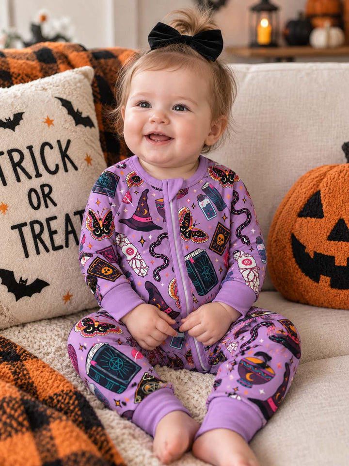 Mystical Witchcraft Halloween Bamboo Convertible Zippy