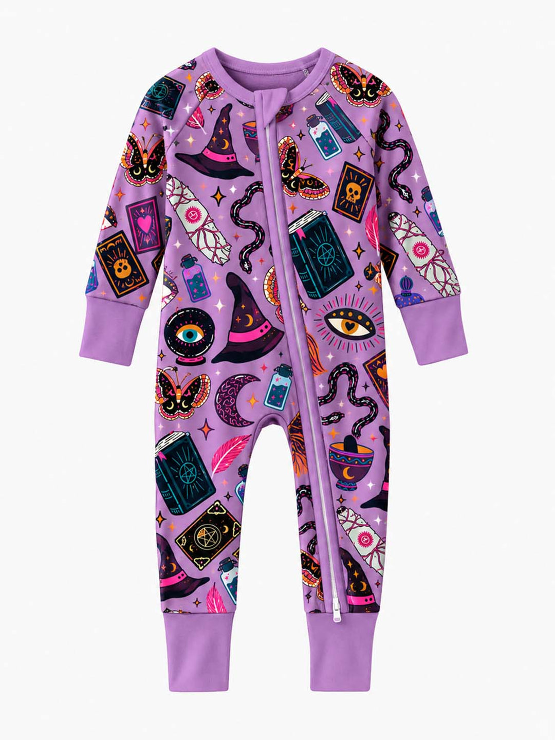 Mystical Witchcraft Halloween Bamboo Convertible Zippy