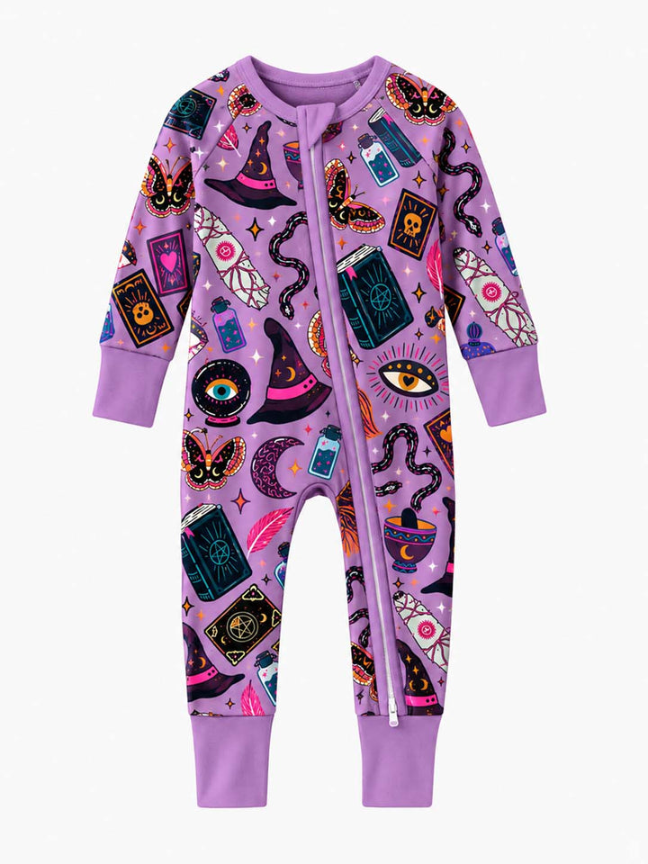 Mystical Witchcraft Halloween Bamboo Convertible Zippy