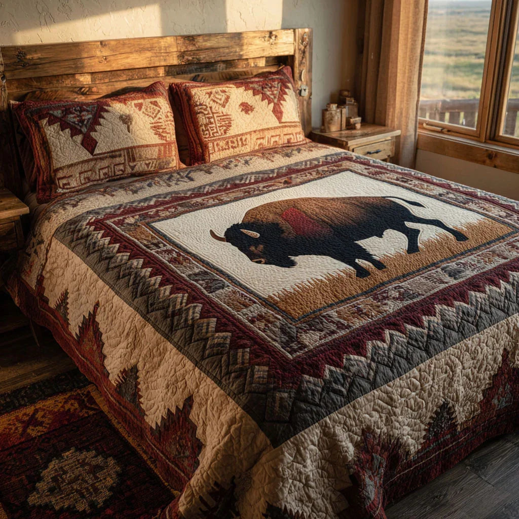 Native Heritage Bamboo Quilt Bedding Set