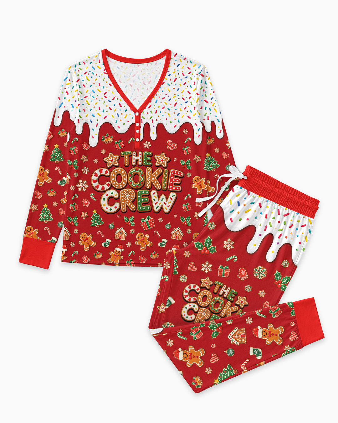 The Cookie Crew Family Matching Bamboo Women Pajama Set