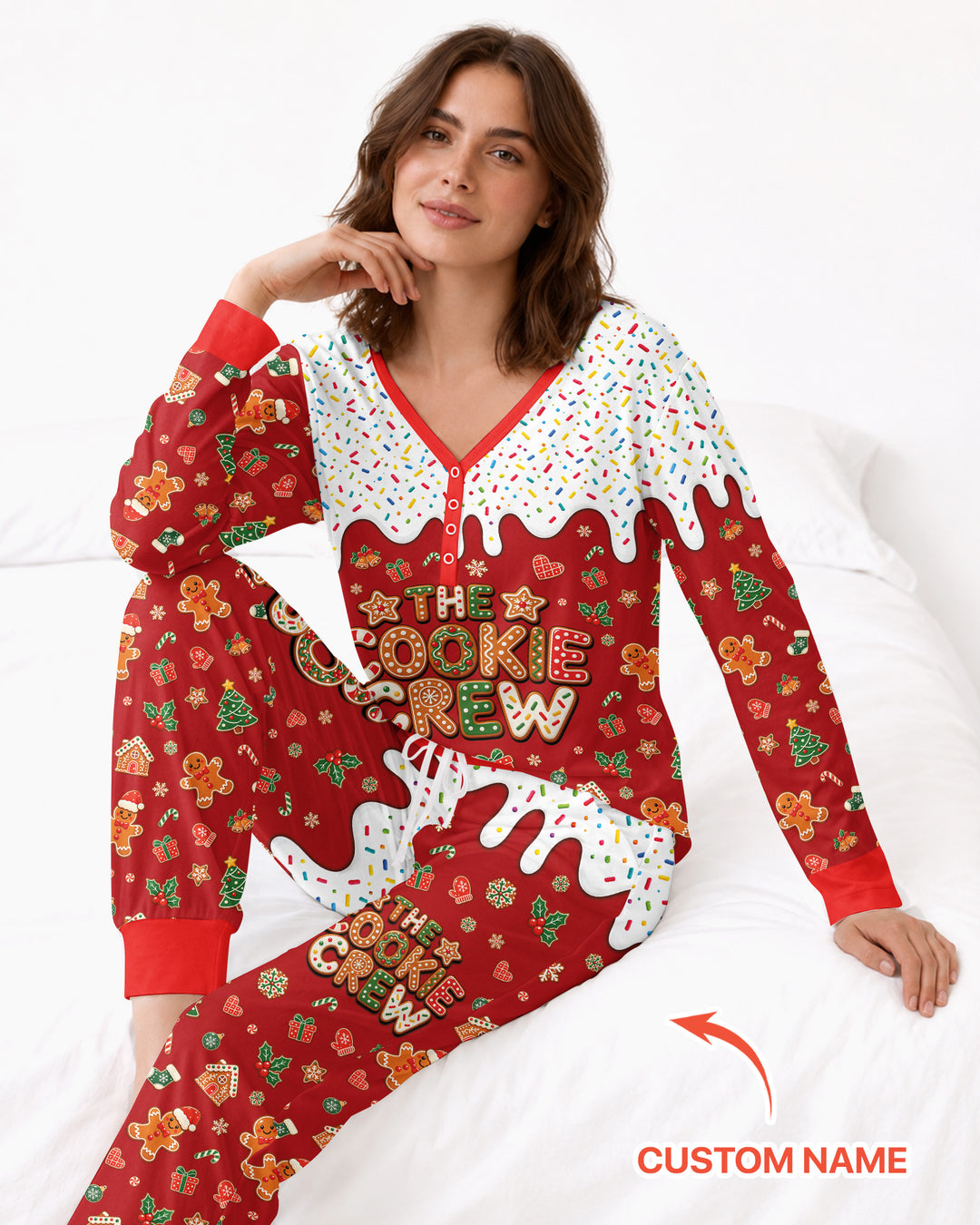 The Cookie Crew Family Matching Bamboo Women Pajama Set