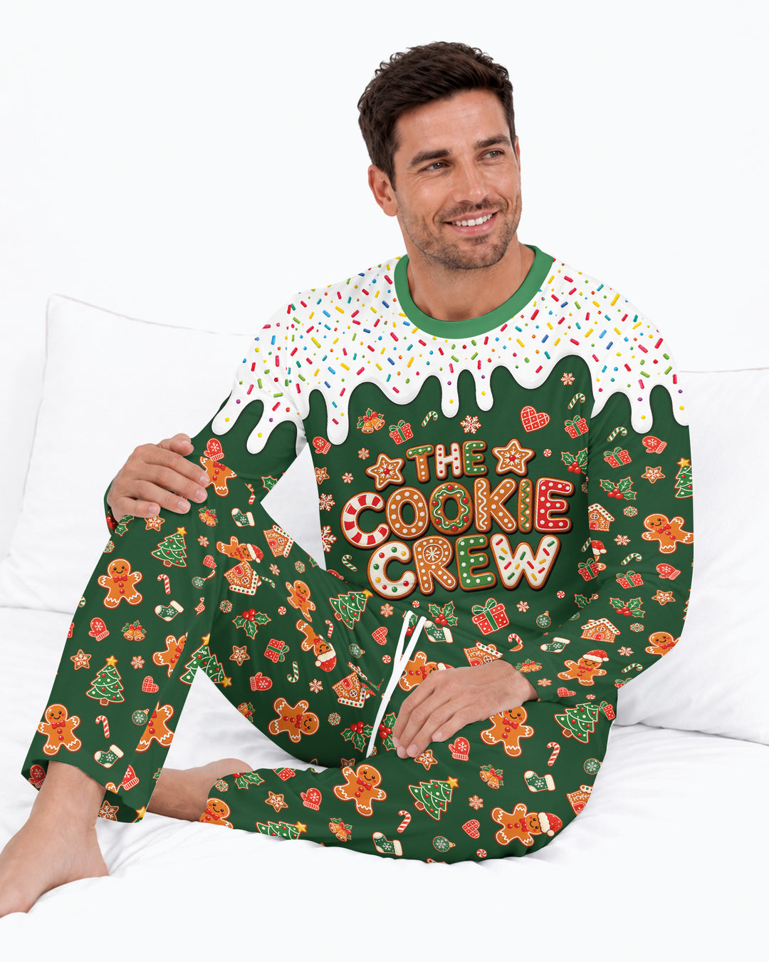 The Cookie Crew Family Matching Bamboo Men's Pajama Set