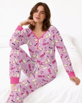 Boo-P Ghost Dog Bamboo Women Pajama Set