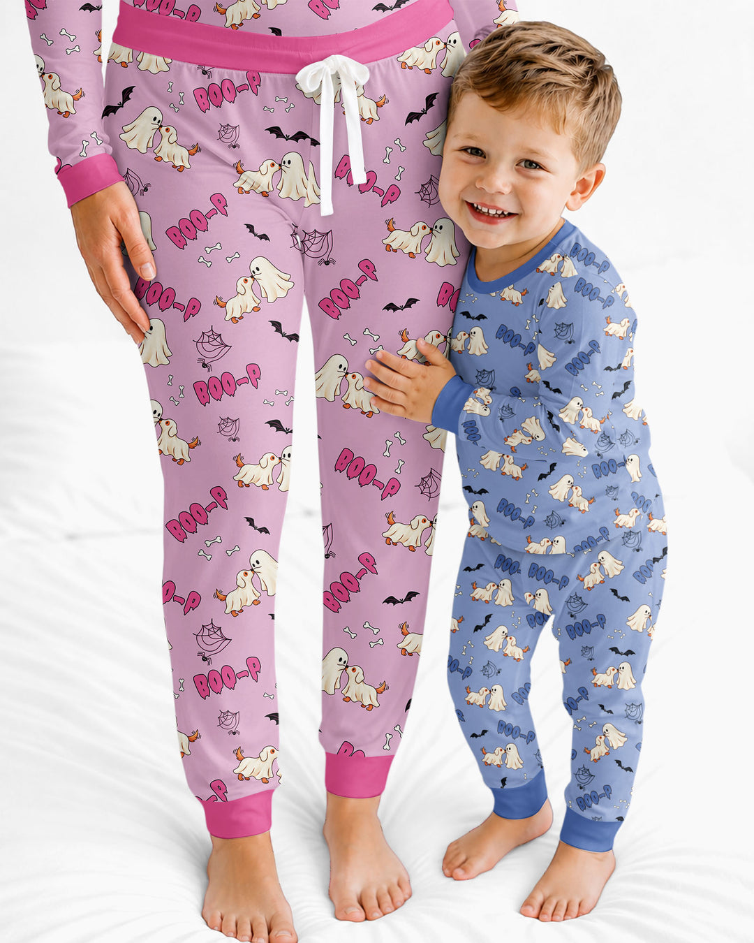 Boo-P Ghost Dog Bamboo Women Pajama Set