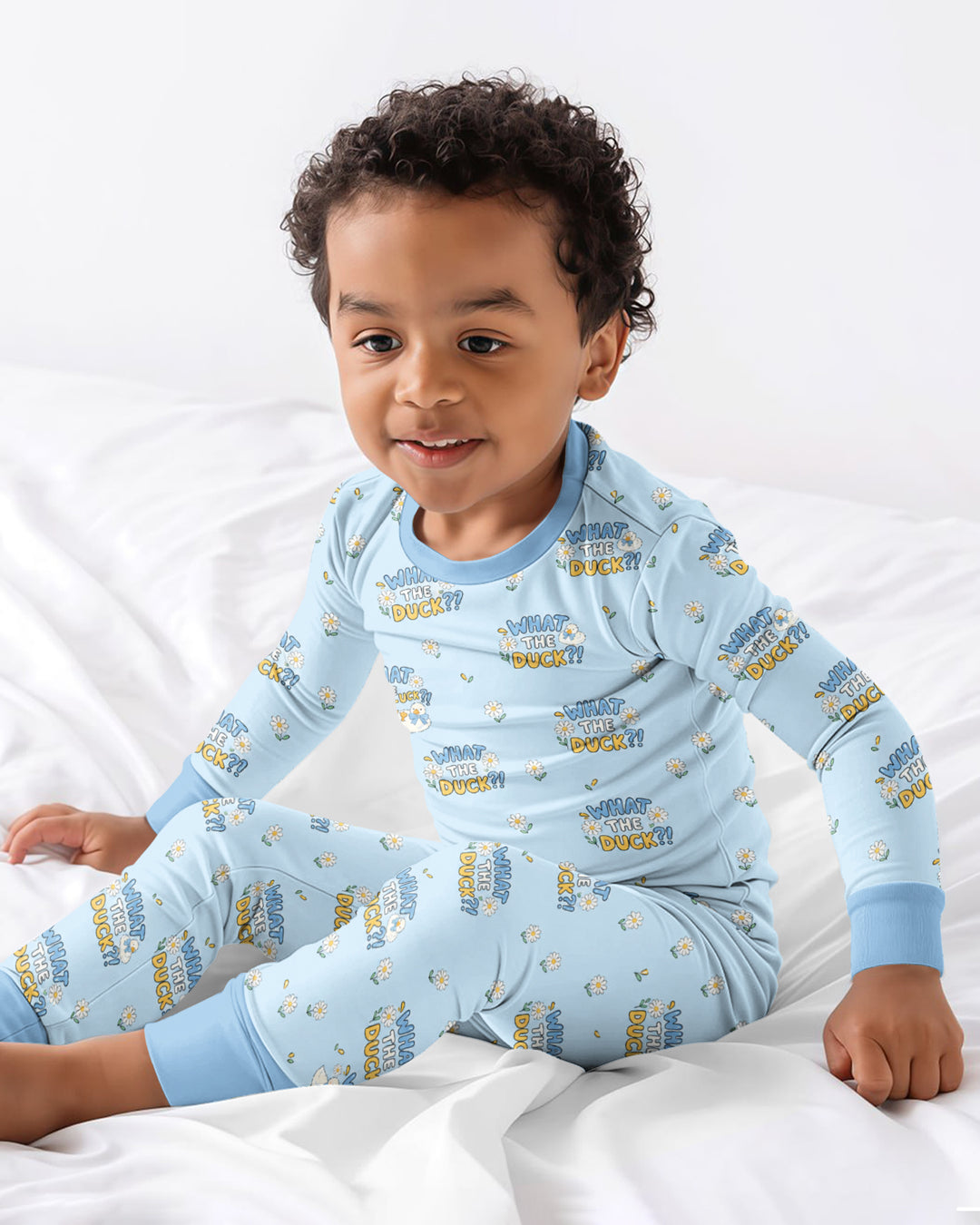 What The Duck?! Bamboo Two Piece Long Sleeve Pajama Set