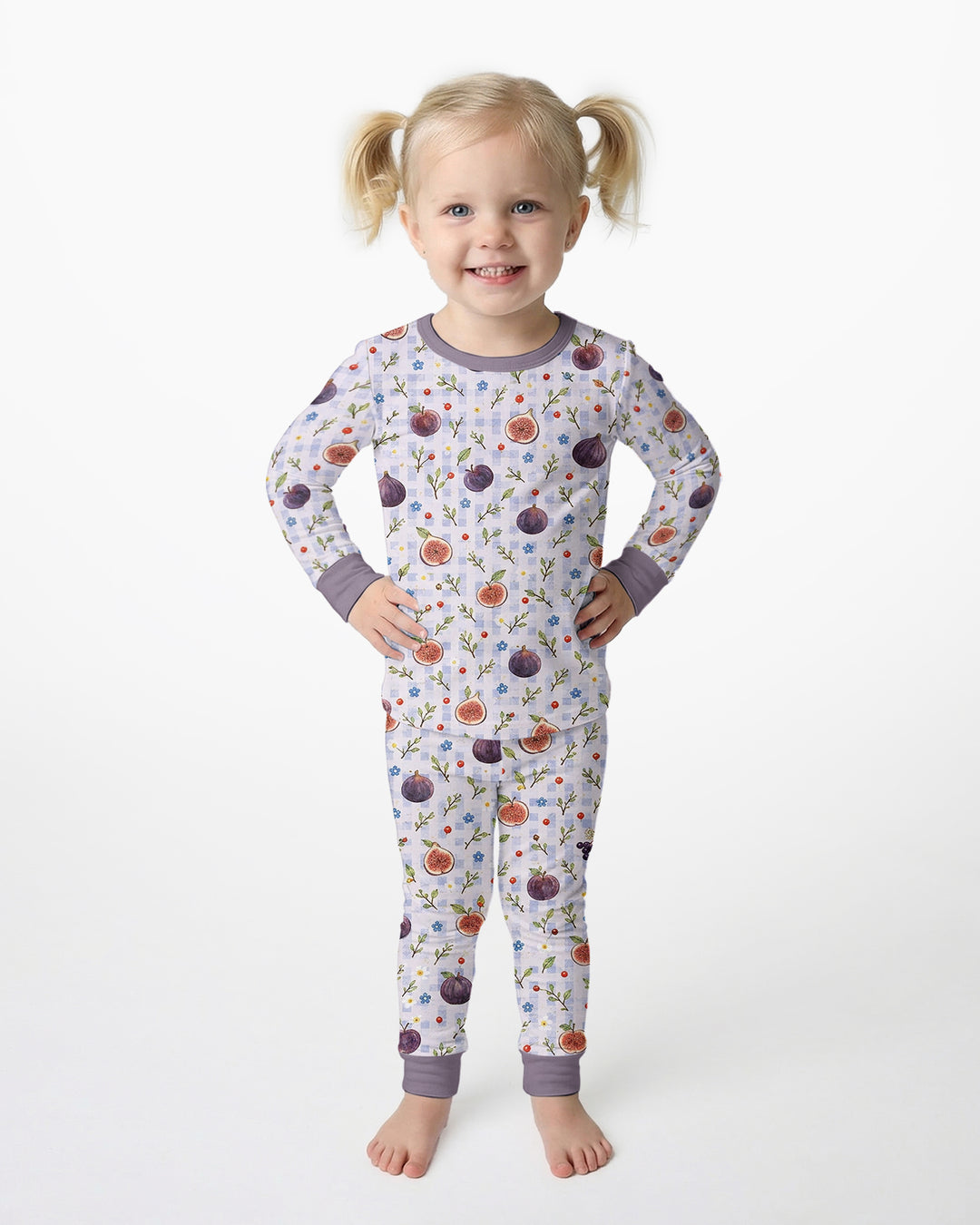 Cottage Sweet Fig Bamboo Two Piece Long Sleeve Pajama Set