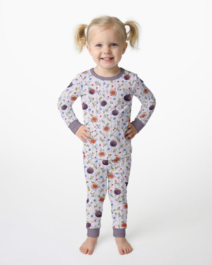 Cottage Sweet Fig Bamboo Two Piece Long Sleeve Pajama Set