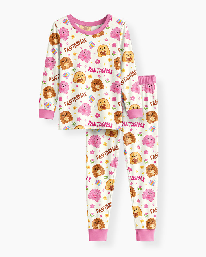 Pantasmas Ghost Bamboo Two Piece Long Sleeve Pajama Set