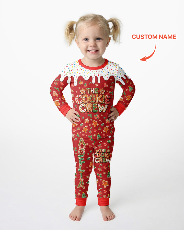 The Cookie Crew Family Matching Bamboo Two Piece Long Sleeve Pajama Set
