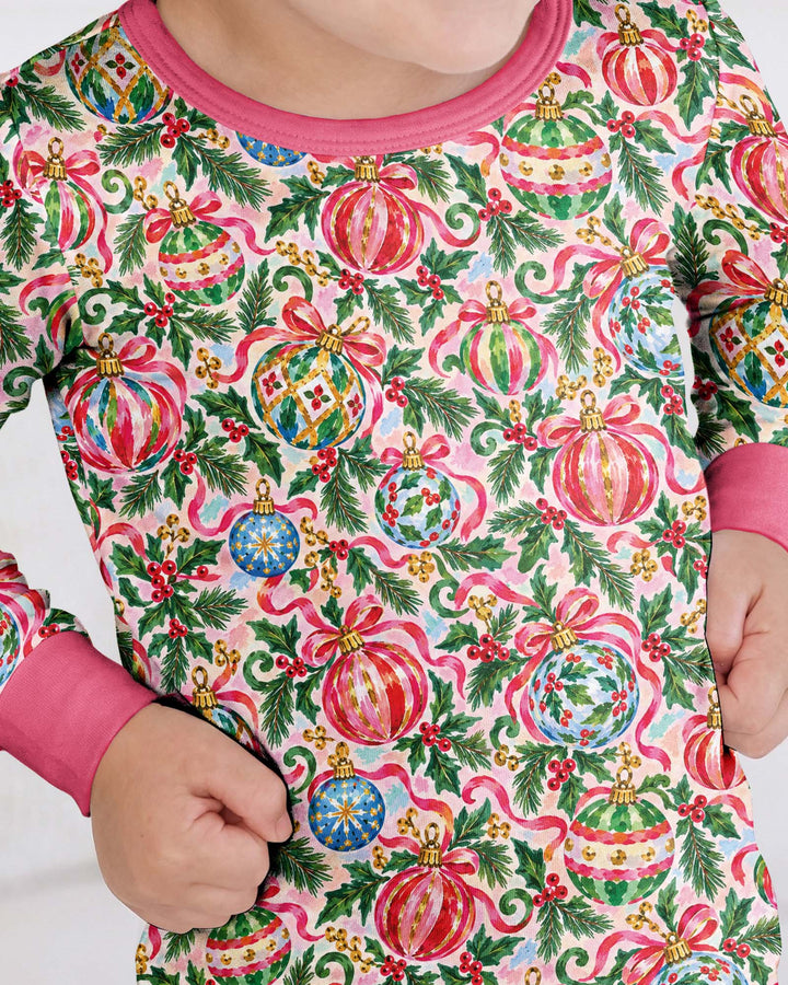 Hippie Holiday Bamboo Two Piece Long Sleeve Pajama Set