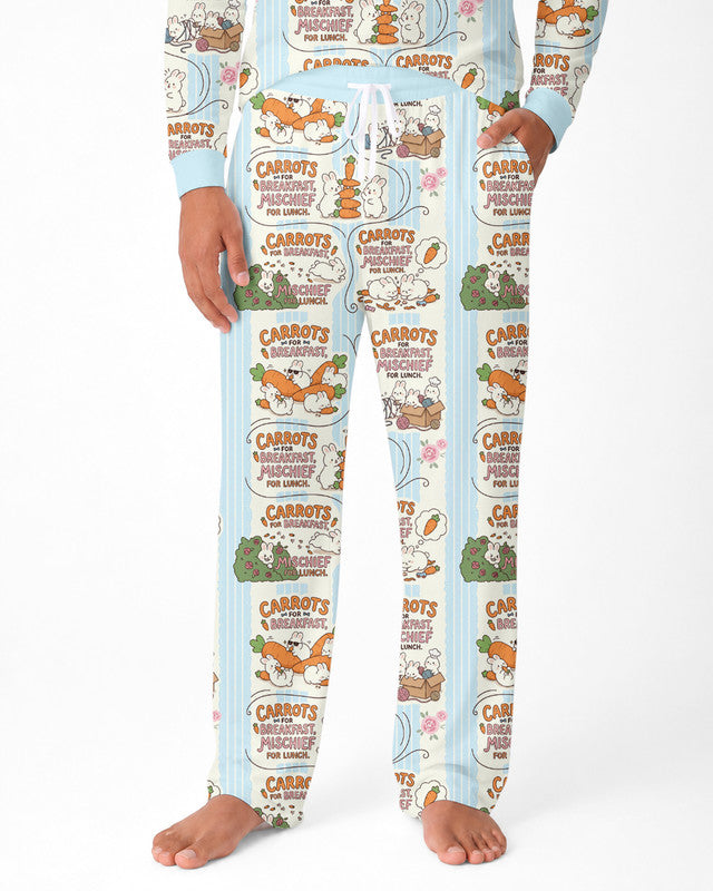 Little Troublemakers Bamboo Men Pajama Set