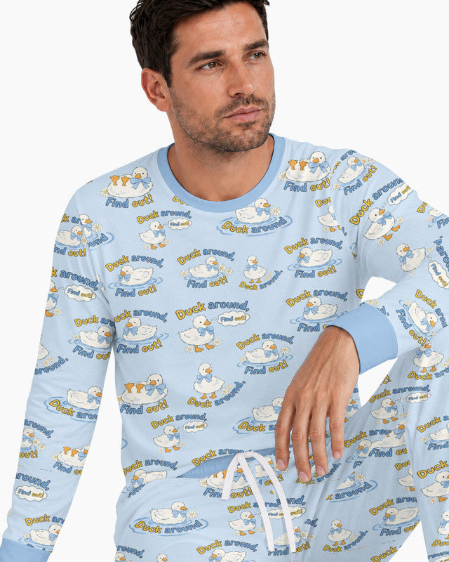 The Duck Around Bamboo Men Pajama Set