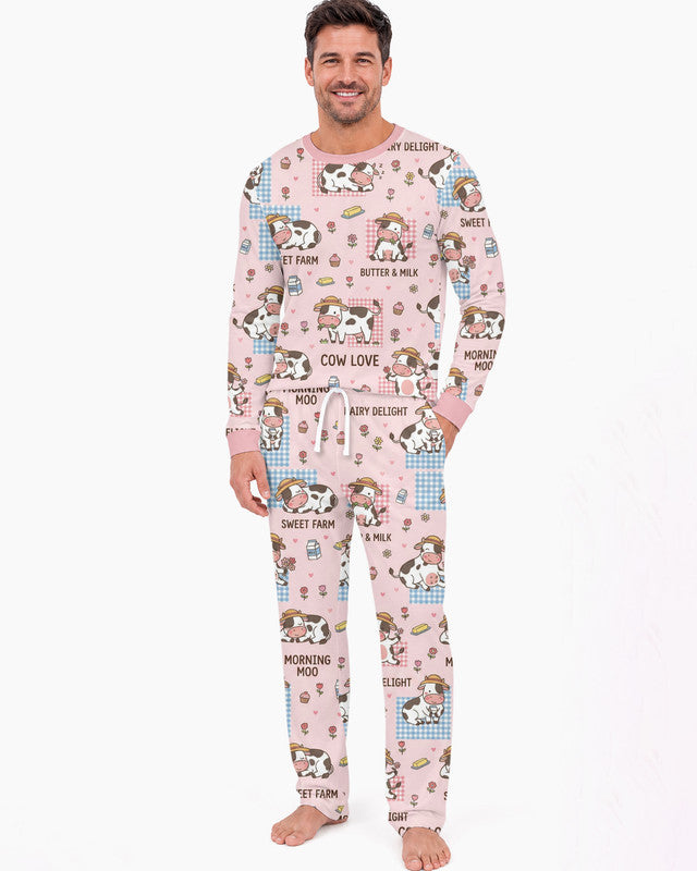 Drowned In Buttercream Bamboo Men Pajama Set