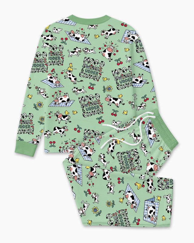 The Udderly Secret Journal Bamboo Men Pajama Set