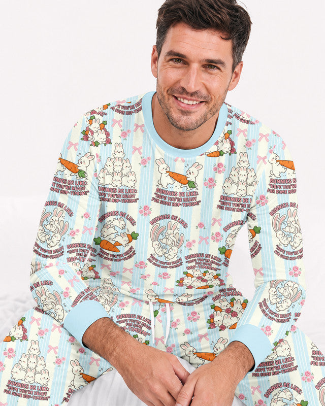 Hop-timism Bamboo Men Pajama Set