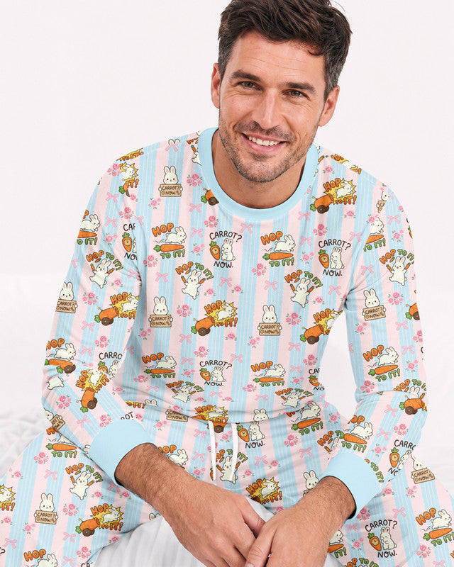 Carrot Rush Bamboo Men Pajama Set