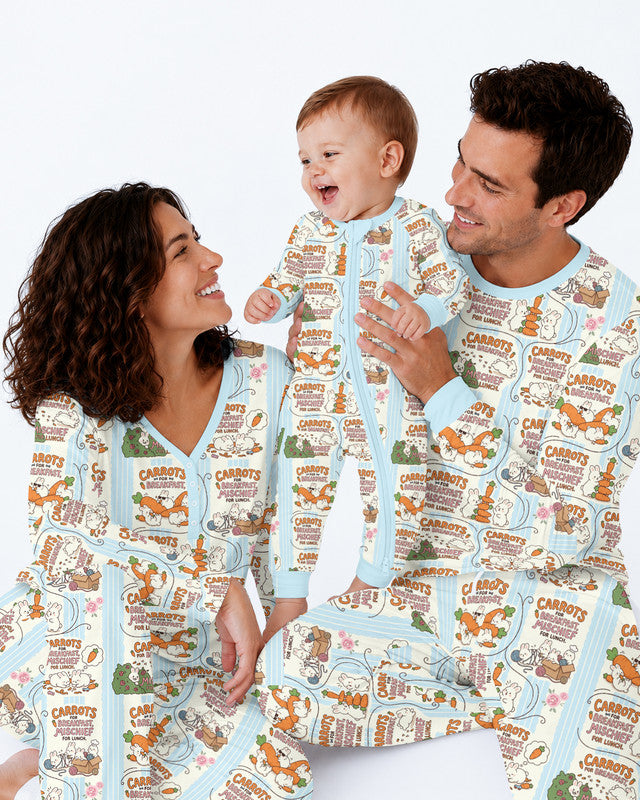 Little Troublemakers Bamboo Men Pajama Set