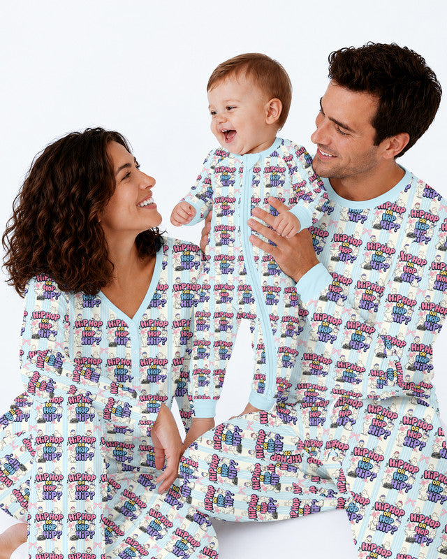 Boombox Bunny Bamboo Men Pajama Set