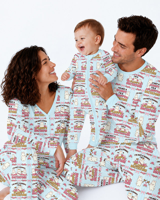 Bossy Bunny Bamboo Men Pajama Set