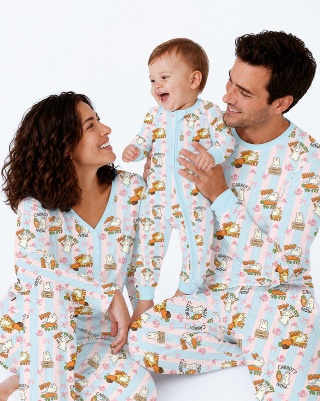 Carrot Rush Bamboo Men Pajama Set