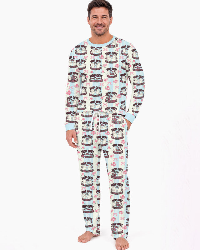 Bunny Besties Bamboo Men Pajama Set