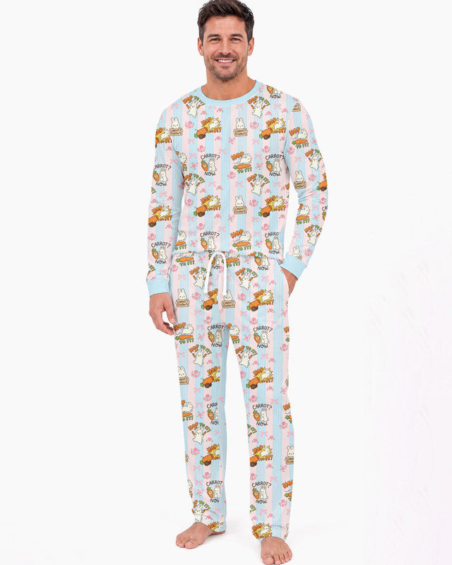 Carrot Rush Bamboo Men Pajama Set
