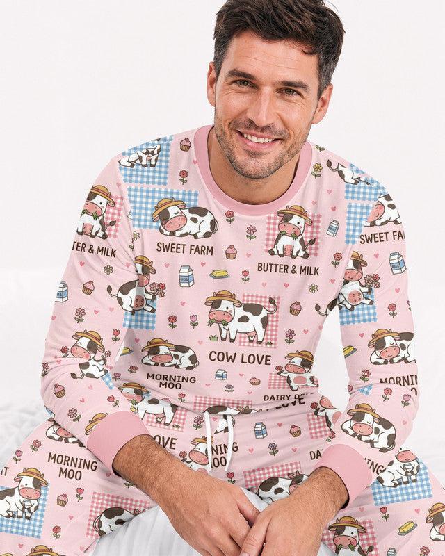 Drowned In Buttercream Bamboo Men Pajama Set