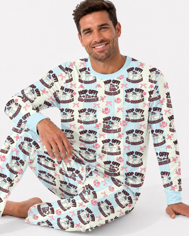Bunny Besties Bamboo Men Pajama Set