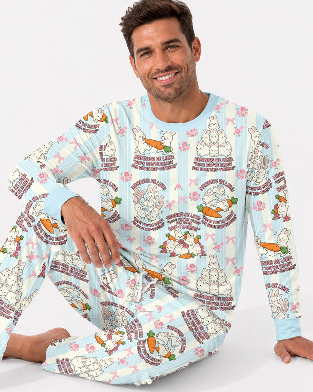 Hop-timism Bamboo Men Pajama Set