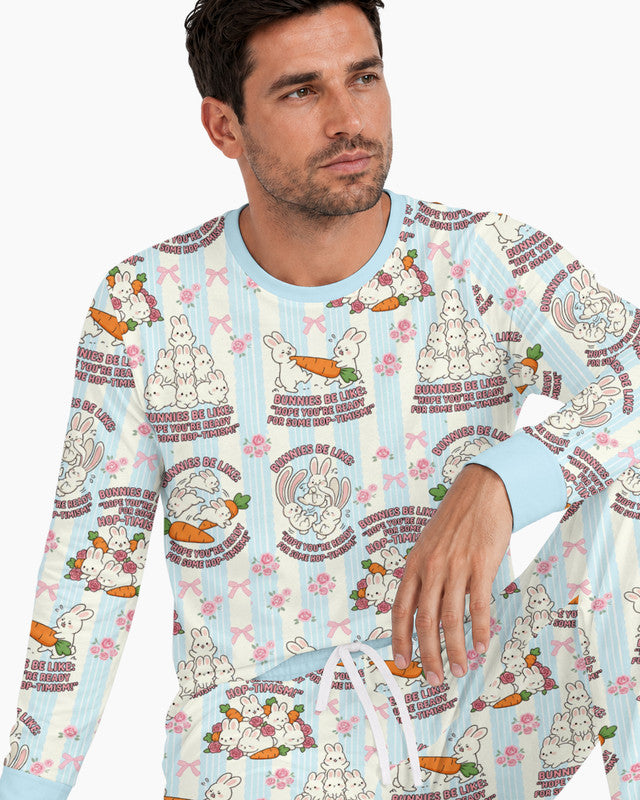 Hop-timism Bamboo Men Pajama Set
