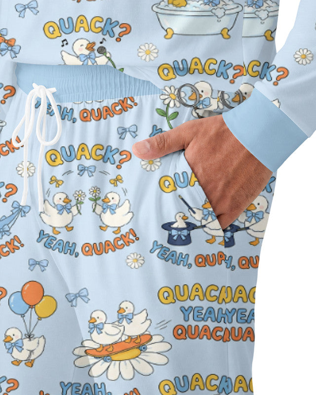 Yeah Quack Show Bamboo Men Pajama Set