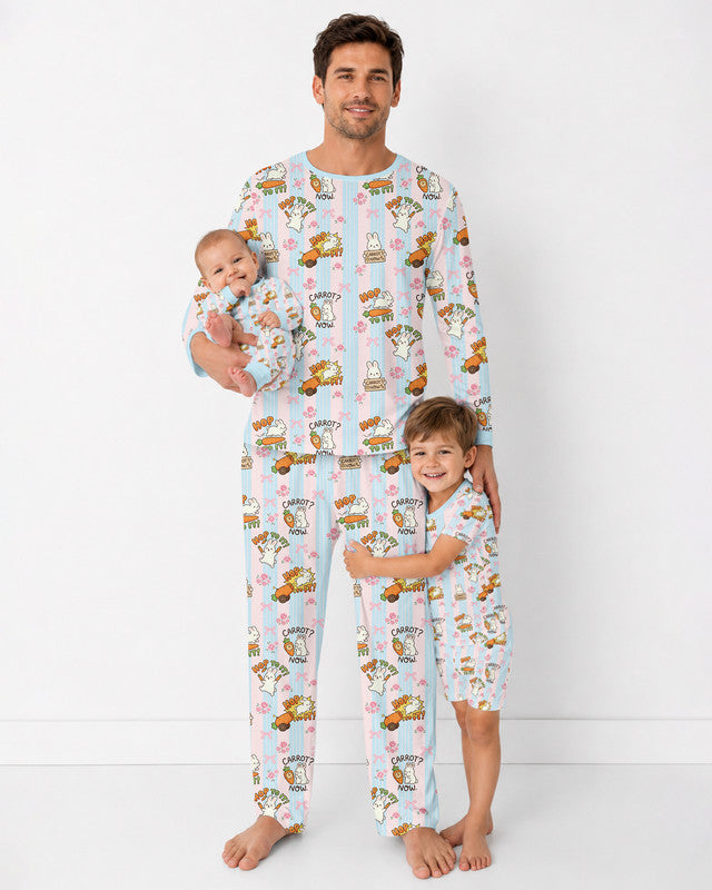 Carrot Rush Bamboo Men Pajama Set